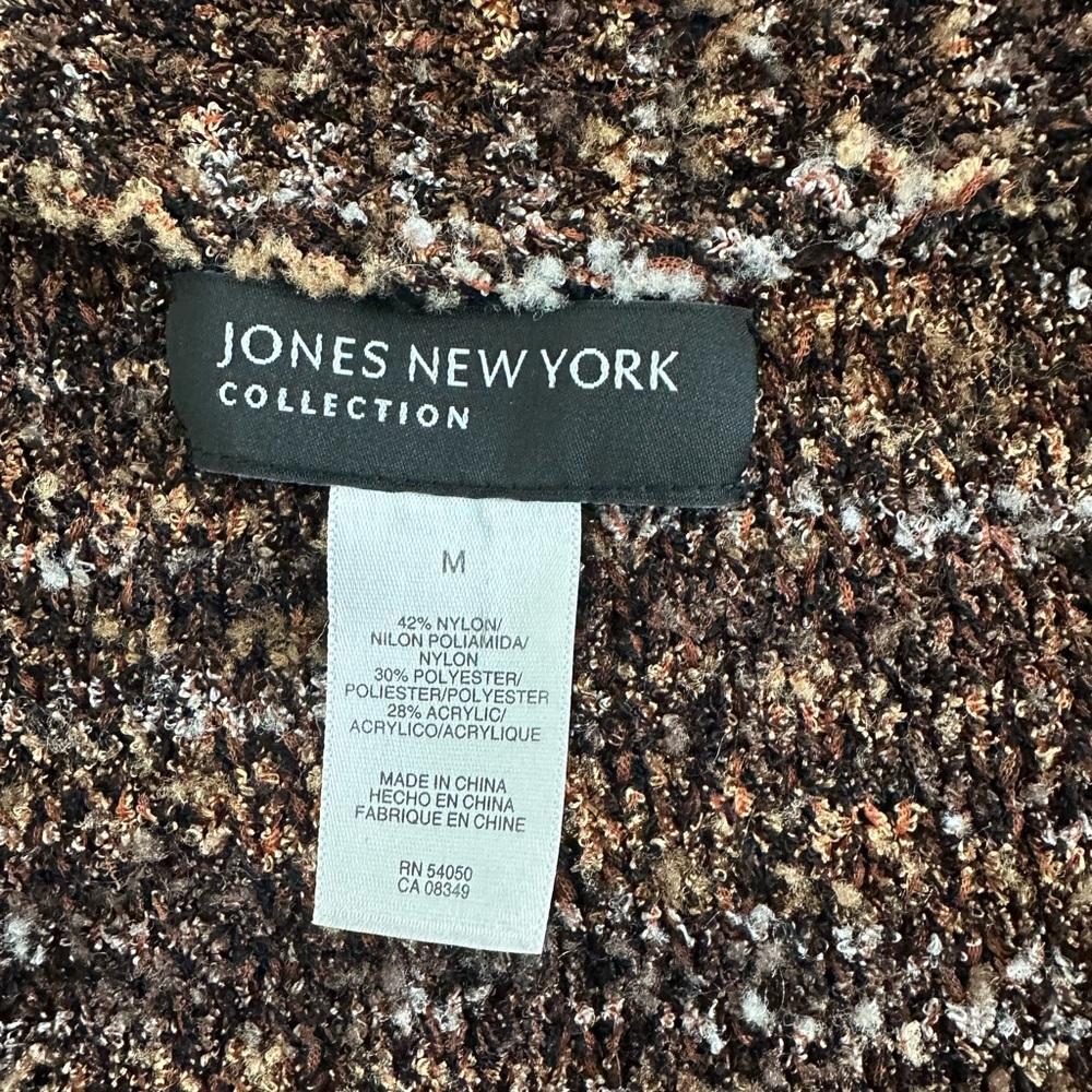 Jones New‎ York Multitone Knit Cardigan - Picture 3 of 8